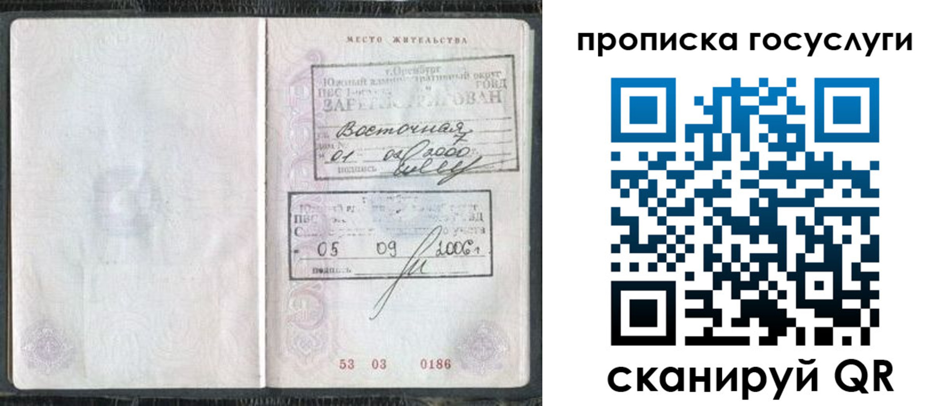 временная регистрация для школы в Севастополе